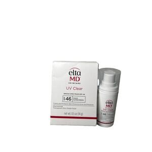 Elta MD Skincare UV Clear Face Sunscreen SPF 46 0.5 Oz NIB 02/2028Acne Rosacea